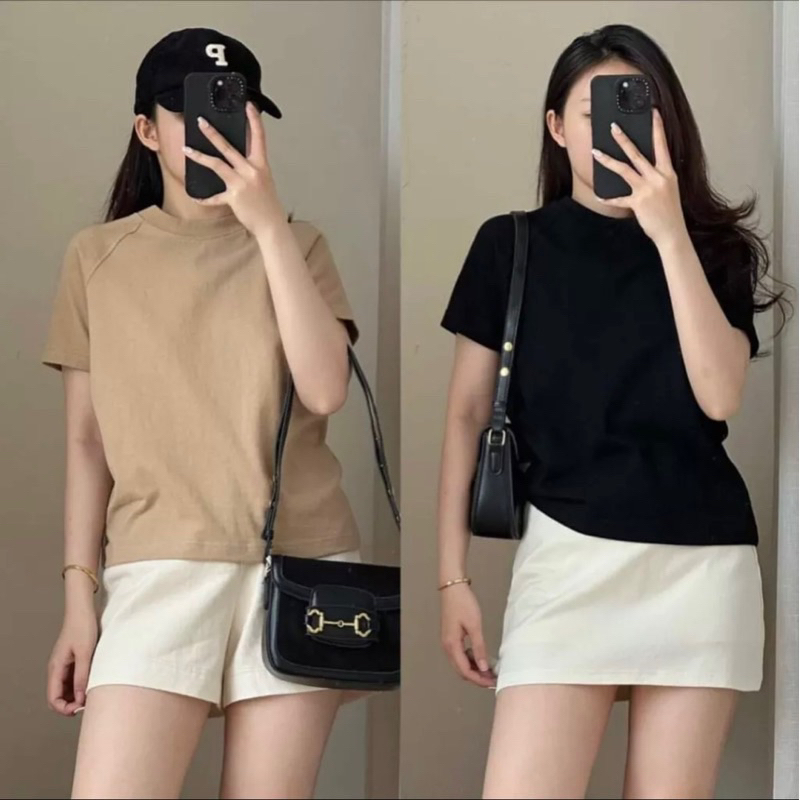 Áo thun Babytee Trơn Cá Tính [FREESHIP]🌸Áo Thun Nữ Babytee cotton co dãn🌸