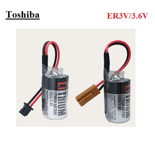 Pin ER3V/3.6V TOSHIBA Lithium Nuôi Nguồn PLC Hàng Nhập Khẩu Made in ...