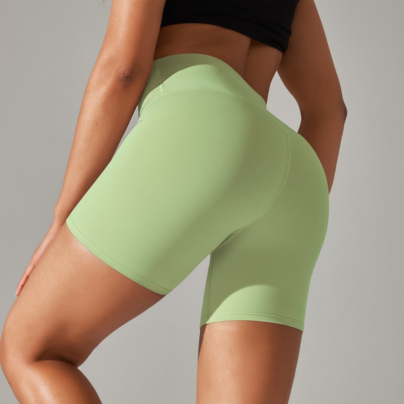 Quần Short Tập Gym,Yoga Lulu,Chất Liệu Poly Cực Mềm Mịn,Mát Chun V Tôn Mông GB115