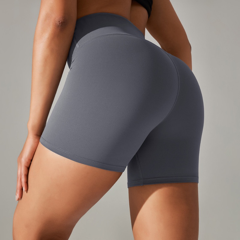 Quần Short Tập Gym,Yoga Lulu,Chất Liệu Poly Cực Mềm Mịn,Mát Chun V Tôn Mông GB115