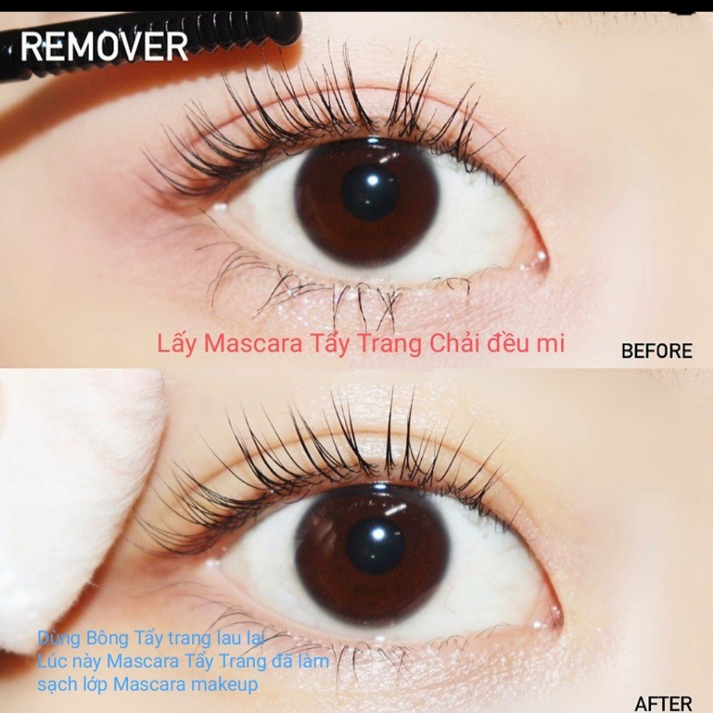 Mascara Tẩy Trang Lông Mi Kissme Heroine Make 4mL (mini)