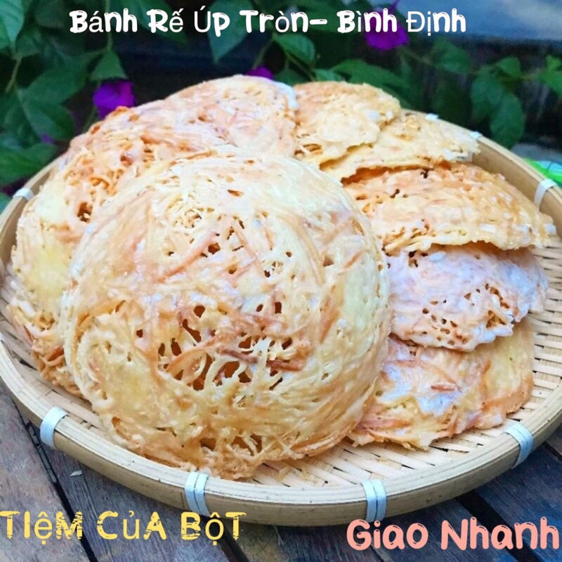 Bánh Rế Dĩa Úp Tròn To_Đặc Sản Bình Định_Món Ngon Xứ Nẫu | Shopee Việt Nam