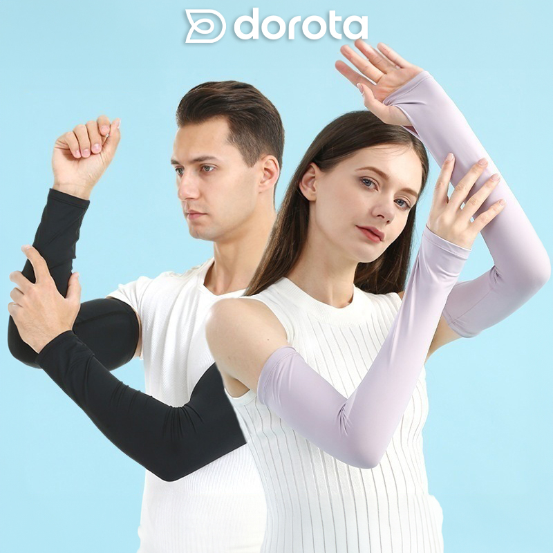 Găng tay chống nắng nam nữ DOROTA co dãn cao cấp chống tia UV - BX