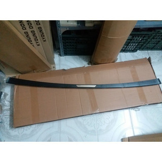 Chống trầy cốp ngoài xe Mitsubishi Xpander 2018 - 2021 nhựa 3D đen cao cấp