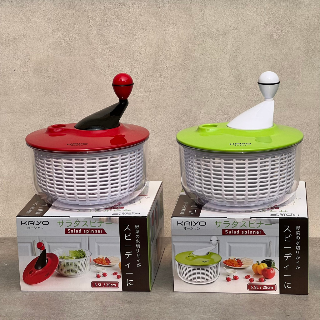 Rổ quay rau Kaiyo 5,5L, size 26cm, rổ quay rau li tâm, Hàng cao cấp ...
