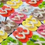 Dép Kẹp Xỏ Ngón HD HandMade Cho Mẹ Và Bé Gắn 4 Sticker Ngẫu Nhiên Cao Cấp Đế Cao Su Non Dễ Thương