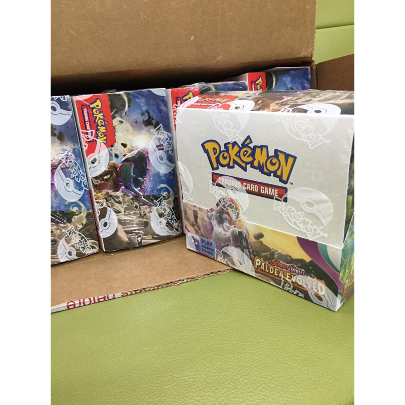 [Chính hãng] Pokemon Booster Box chính hãng set Paldea Evolved PAL en ...