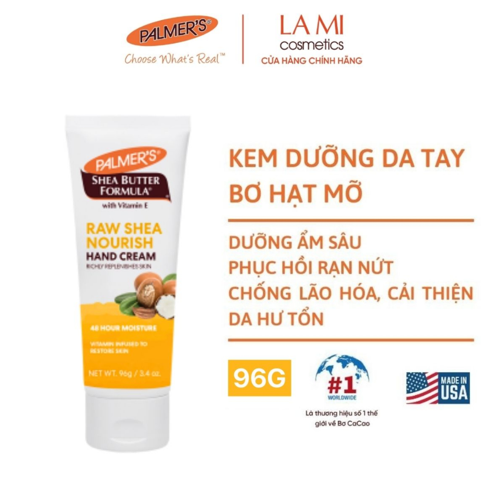 Ảnh COMBO X2 Kem dưỡng ẩm da tay chiết xuất từ thiên nhiên hương tùy chọn Palmer's 96g 3