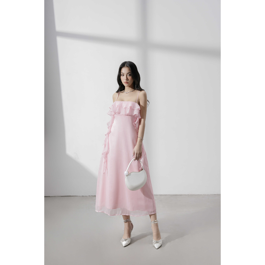Đầm Nữ Hai Dây Thiết Kế Xếp Tầng BETTY DRESS - GOÛT DE JUN