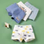 Set 4 quần chíp bé trai cotton cao cấp khủng long bạo chúa, quần lót bé trai size đại Maruka 12-41kg