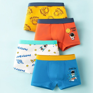 [BT03 New Arrival] Combo 4 quần chip bé trai, quần bơi bé trai họa tiết du hành vũ trụ size 12-45kg Maruka Fashion