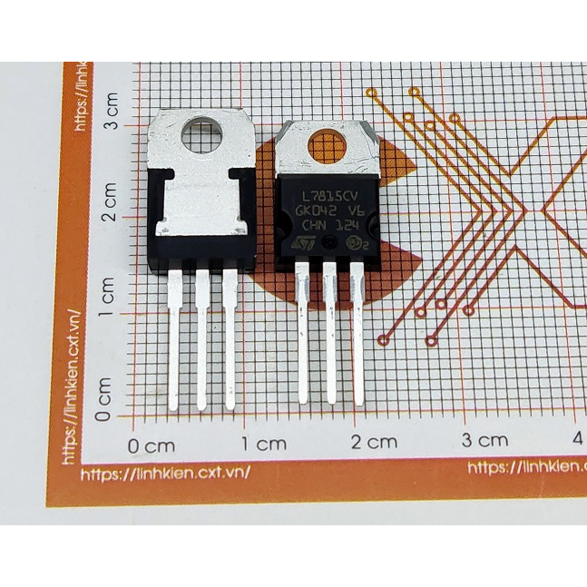 L7815cv Ic Reg Linear 15v 15a To220ab Shopee Việt Nam