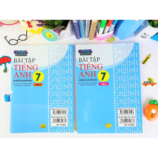 Sách - Combo 2 cuốn Bài Tập Tiếng Anh 7 Cơ Bản Và Chuyên Sâu (Global Success) - ndbooks
