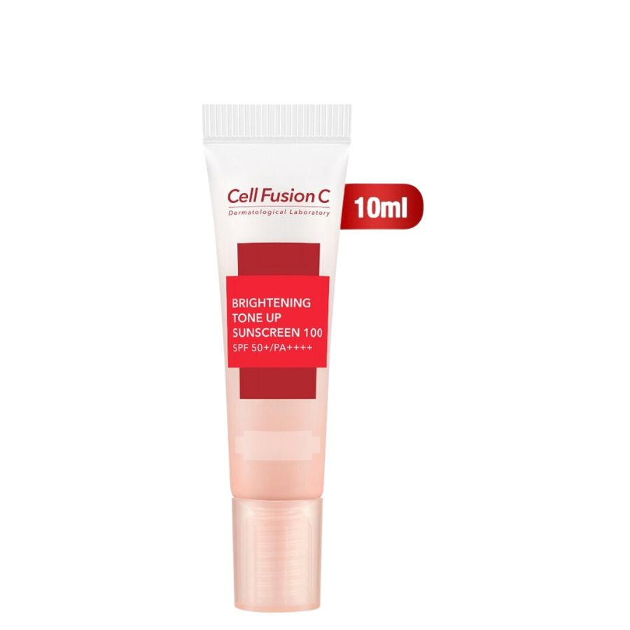 Kem Chống Nắng Cell Fusion C Brightening Tone Up Sunscreen 100 SPF50+/PA++++ 10ml COCOLUX