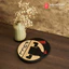 Bảng Pull Push SAN-TP01 chất liệu gỗ dán tường hình tròn hướng dẫn đóng mở cửa kính