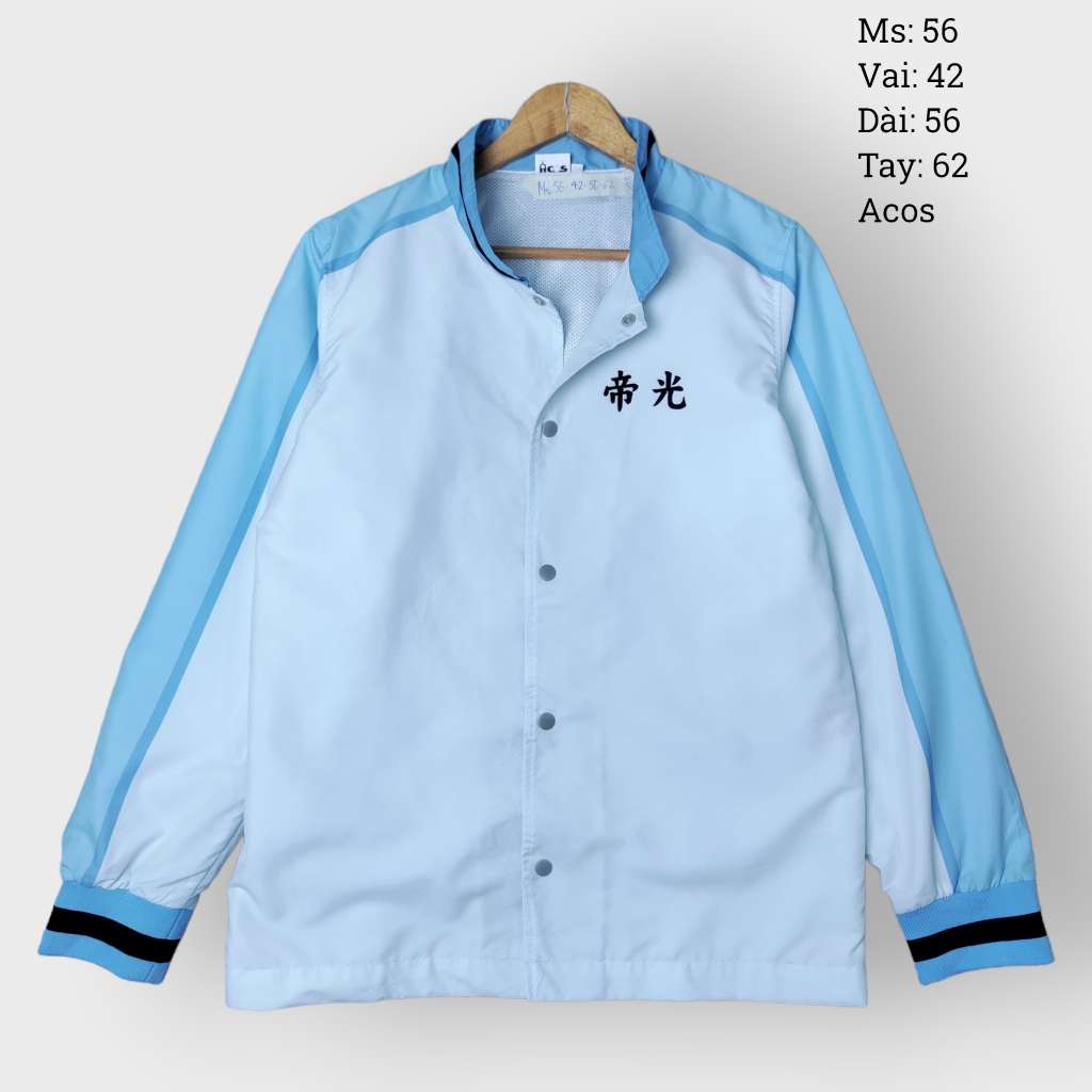 Áo khoác gió secondhand Windbreaker jacket 2nd (chống nắng
