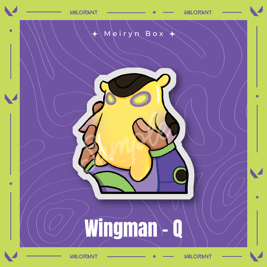 [KEYCHAIN] Móc khoá Wingman - Gekko - VALORANT - Meiryn Box | Shopee ...