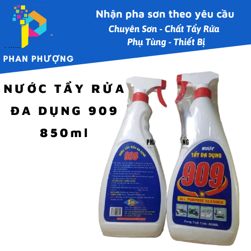 [HOẢ TỐC] TẨY RỬA ĐA DỤNG 909 chai lớn 850ml