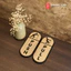 Bảng gỗ Pull-Push decor dán cửa, mặt sau có sẵn dán keo dán siêu dính SAN-TP08
