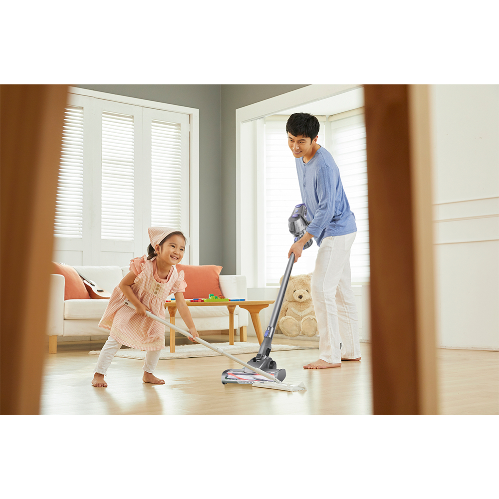 Máy Hút Bụi Không Dây Mocato Yuka A8 – Công Suất Hút 200AW | Pin 40 Phút | Lọc 5 Cấp | Đa Năng