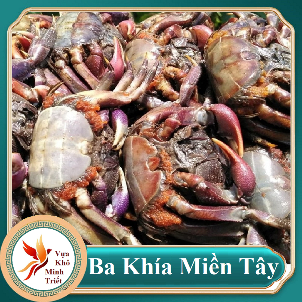 Ba khía muối nguyên con 500gr- Vựa Khô Minh Triết | Shopee Việt Nam