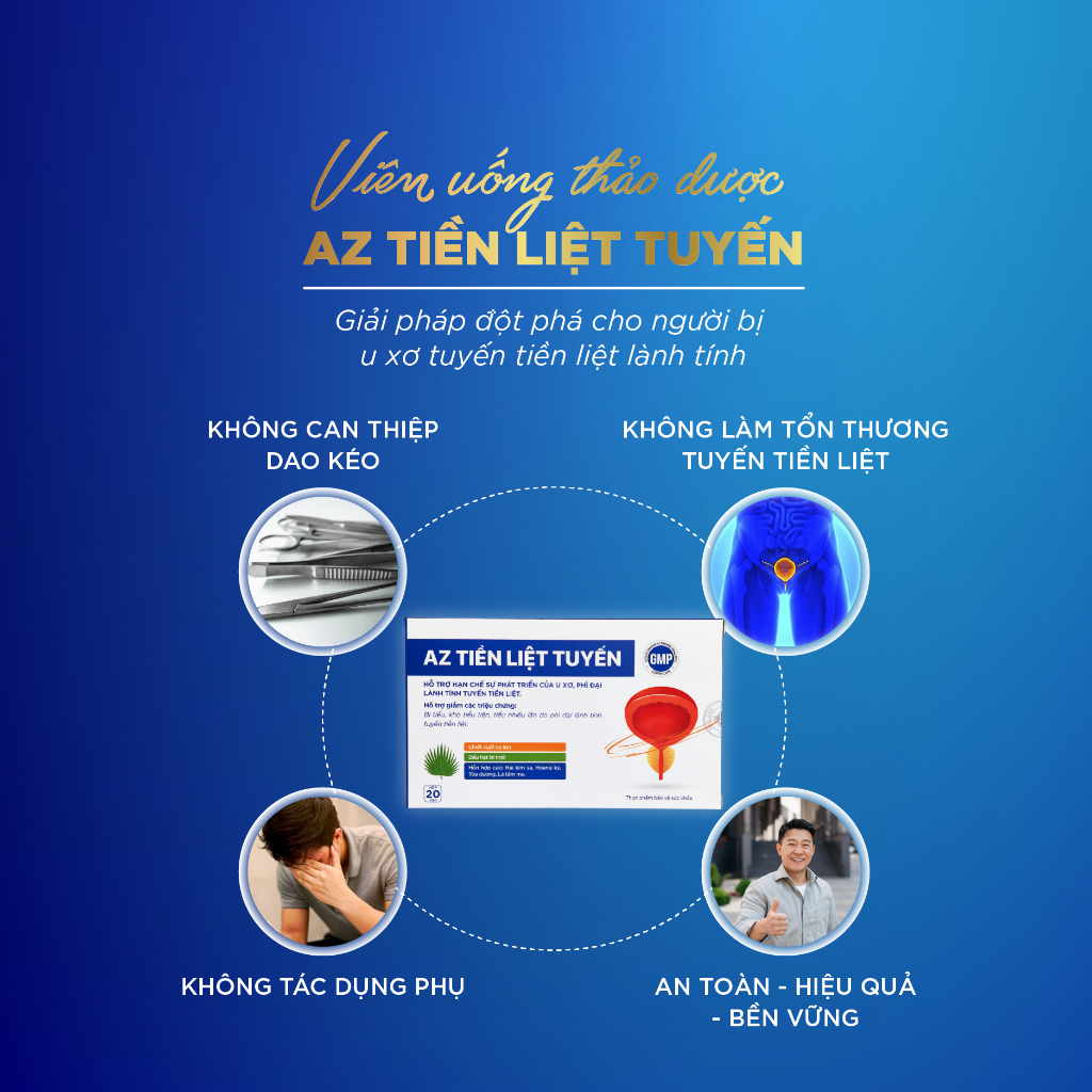 Ảnh Viên tiểu đêm hỗ trợ giảm u xơ phì đại tuyến tiền liệt, bí tiểu, tiểu nhiều lần - Growgreenaz 4