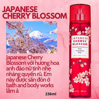 Combo Japan cherry blossom Bath And Body Works hoa anh đào nhật bản