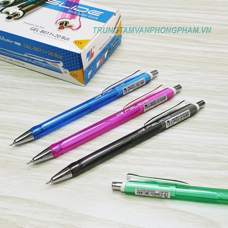NGUYÊN HỘP 20 CÂY Bút Thiên Long Gel bấm B011 | Shopee Việt Nam