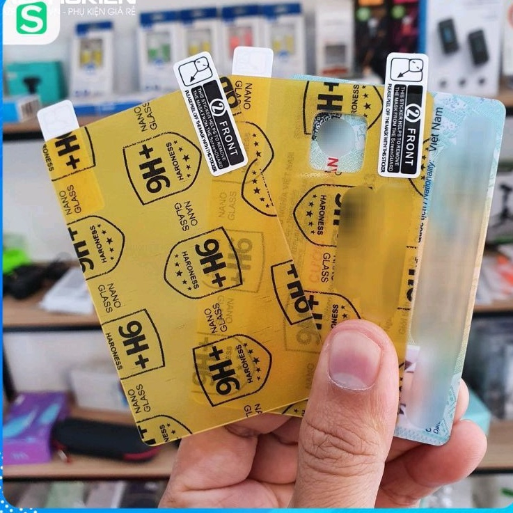 Miếng dán cường lực Nano bảo vệ Căn Cước Công Dân - CCCD / GPLX Giấy phép lái xe khỏi trầy xước, tăng độ cứng cho thẻ