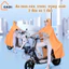 Áo mưa nửa trước trong suốt GADI 2 đầu-1 đầu có kính che mặt, có kèm chụp gương dài rộng, chất liệu siêu bền