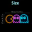 Đèn Led Neon PacMan - Đèn Led Neon Trang Trí Góc Chơi Game [ 40x17 cm]