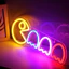 Đèn Led Neon PacMan - Đèn Led Neon Trang Trí Góc Chơi Game [ 40x17 cm]