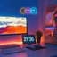 Đèn Led Neon PacMan - Đèn Led Neon Trang Trí Góc Chơi Game [ 40x17 cm]