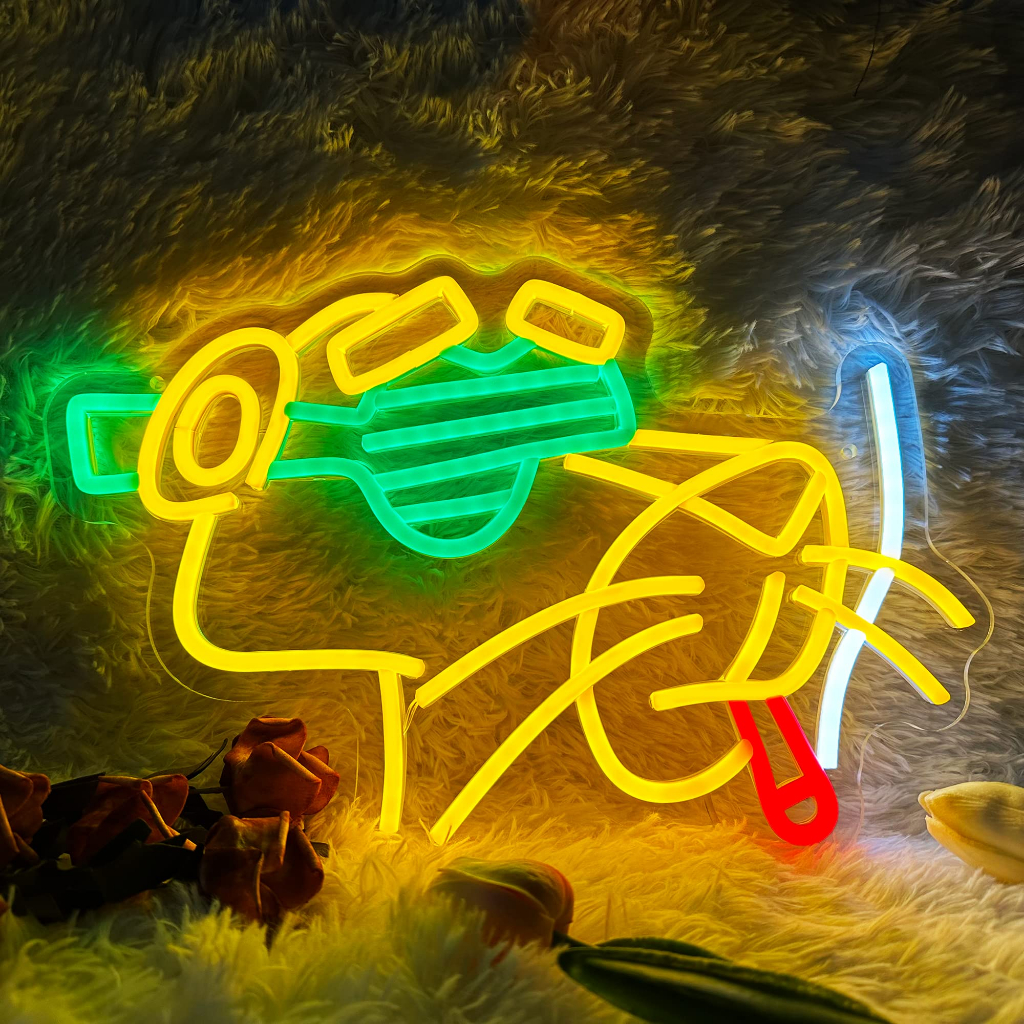 Đèn Led Neon Pokemon - Đèn Led Neon Trang Trí Phòng - Neon Sign Decor