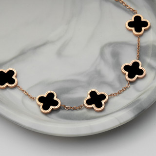 Vòng tay nữ LAMY Five Four Leaf Clovers Bracelet Silver 2026