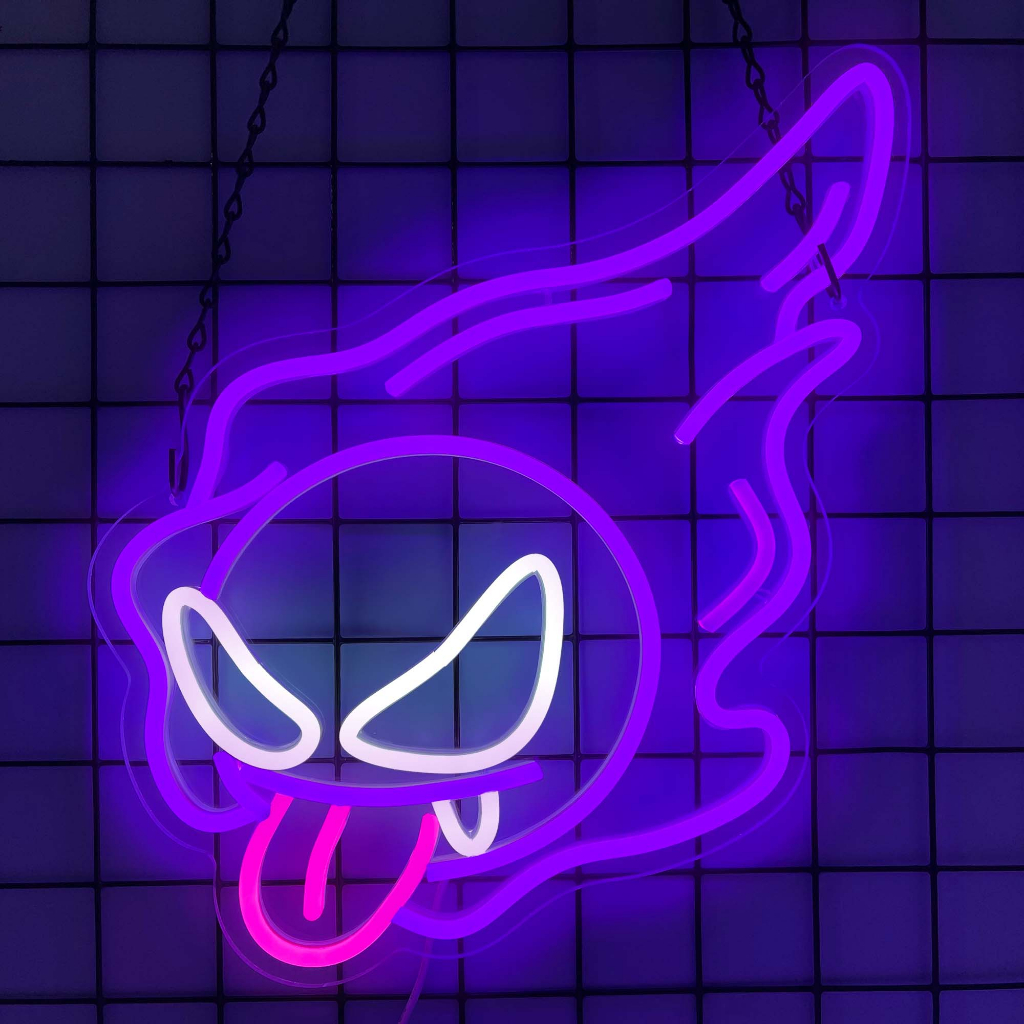 Đèn Led Neon Pokemon - Đèn Led Neon Trang Trí Phòng - Neon Sign Decor