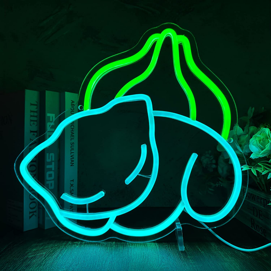 Đèn Led Neon Pokemon - Đèn Led Neon Trang Trí Phòng - Neon Sign Decor