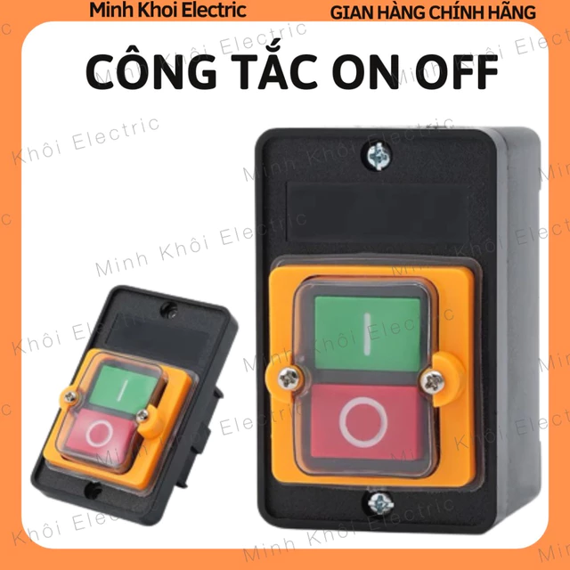Công Tắc On Off chống nước, công tắc điện, công tắc khẩn cấp, hộp nút ấn giữ, nhấn giữ, công tắc tắt bật, hộp điều khiển