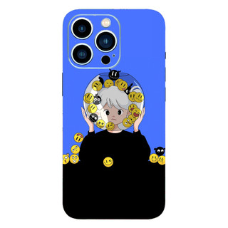 Tấm dán Skin Mặt Sau Boy Emotion FULL VIỀN 14 pro max , 13 pro max ,12 pro max , 11 pro max , xs max - FukiShop