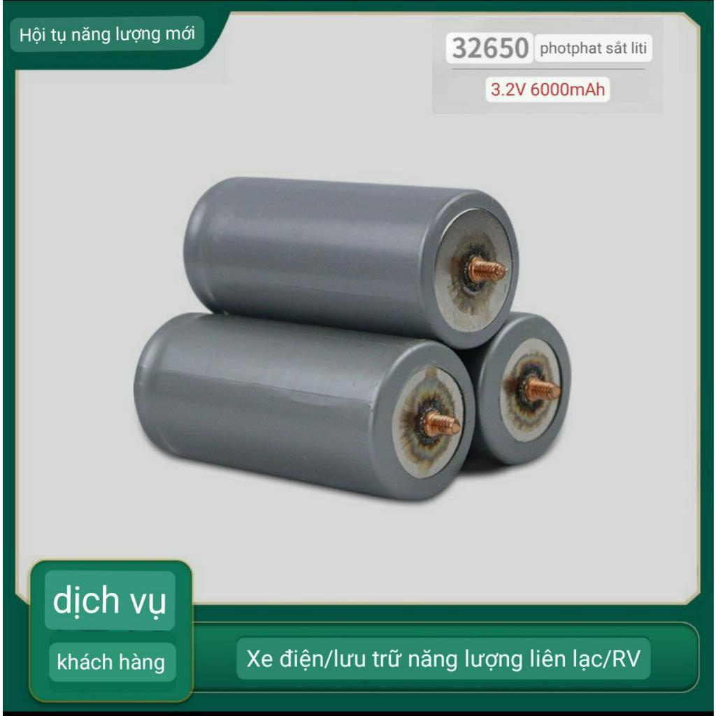 COMBO 26 Pin Lithium 32650 6000mAH kèm ốc vít, Pin sắt Lithium sắt ...