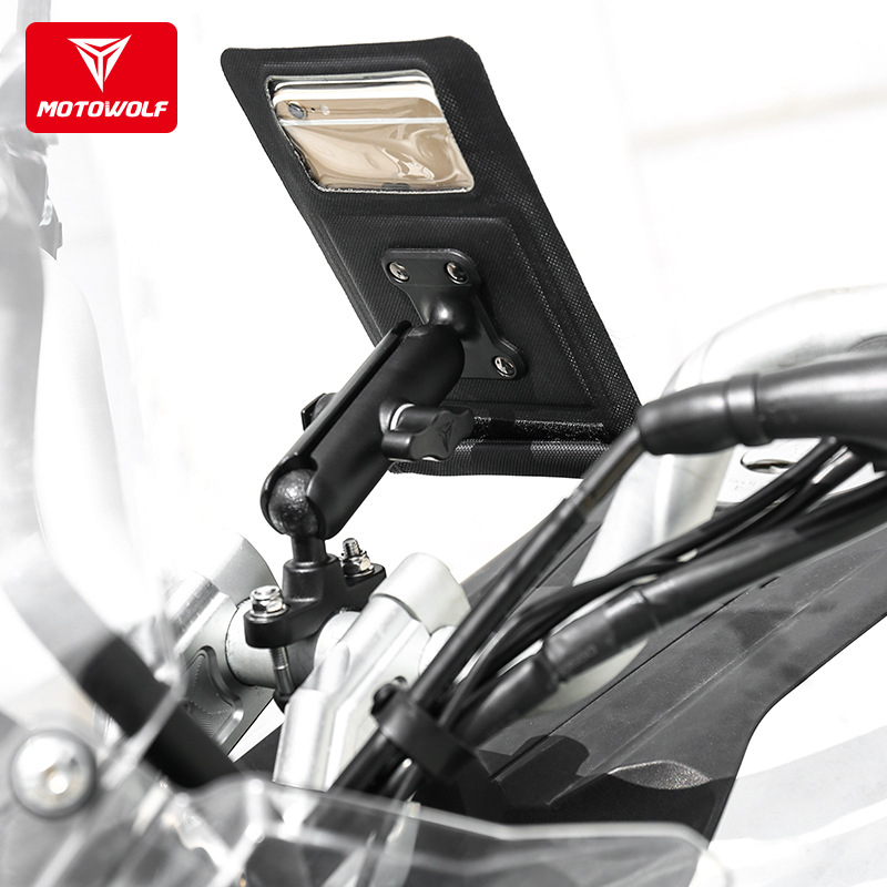 Giá đỡ điện thoại chống nước MOTOWOLF - chính hãng