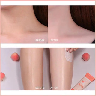 Kem đào Hàn Quốc nâng tone da Peach Whipping Tone Up Cream Coringco 50ml