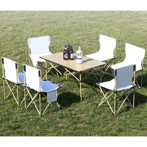 Bàn Dã Ngoại Gập Gọn Đi Camping, Du Lịch Dễ Dàng Lắp Đặt