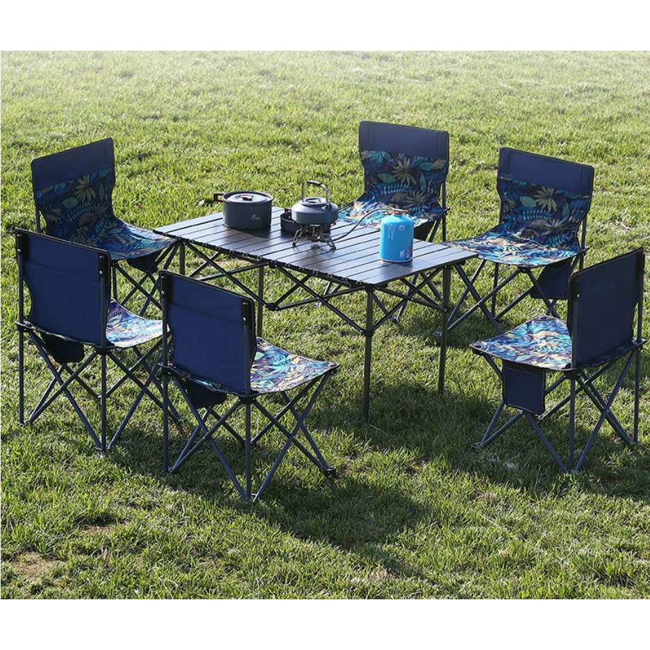 Bàn Dã Ngoại Gập Gọn Đi Camping, Du Lịch Dễ Dàng Lắp Đặt