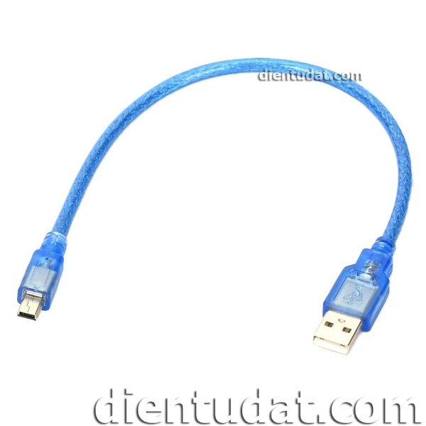 Dây Cáp Mini USB Xanh 30cm | Shopee Việt Nam