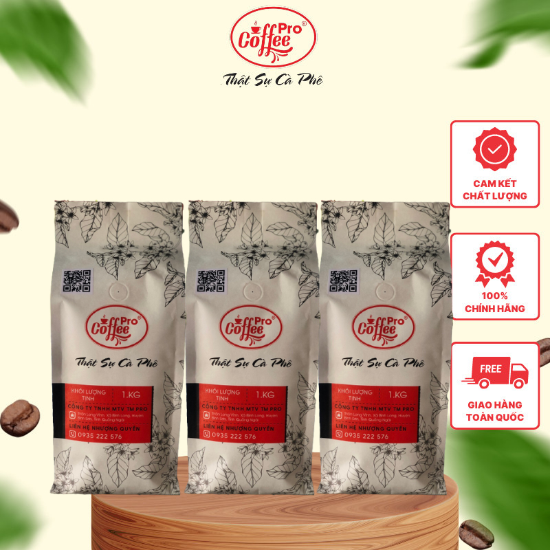 Combo 3 Gói Coffee Pro - Cà Phê Nguyên Chất Đậm Vị Hương Thơm Ngon ...