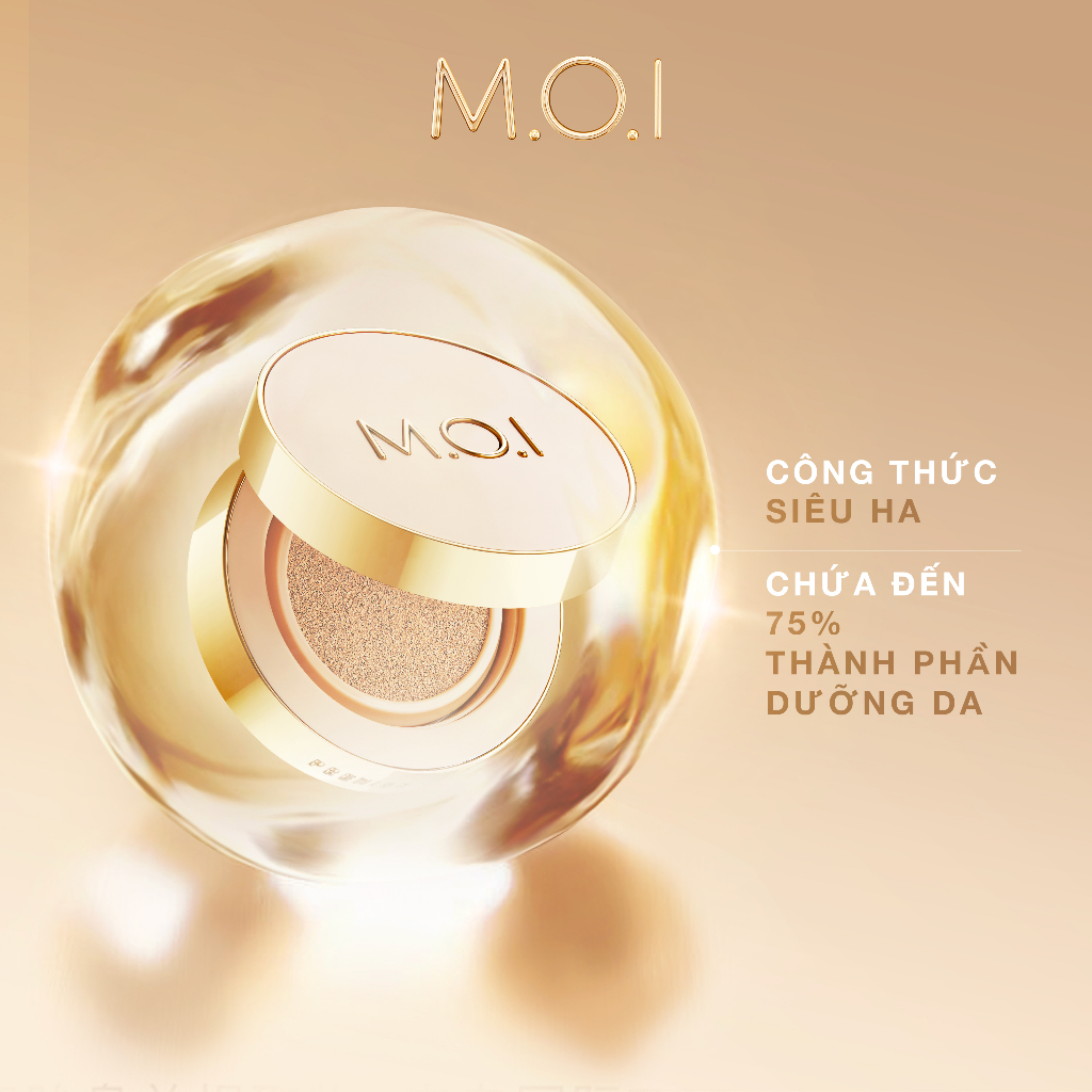 Ảnh Phấn nước kiềm dầu che khuyết điểm SPF50+ PA+++ MOI Premium Baby Skin Cushion 12g 3