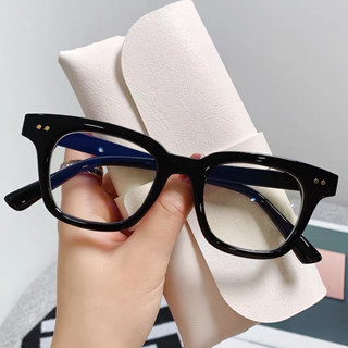 Kính Nam Nữ không độ chữ V hai chấm ngang thời trang siêu hot - ms05.1