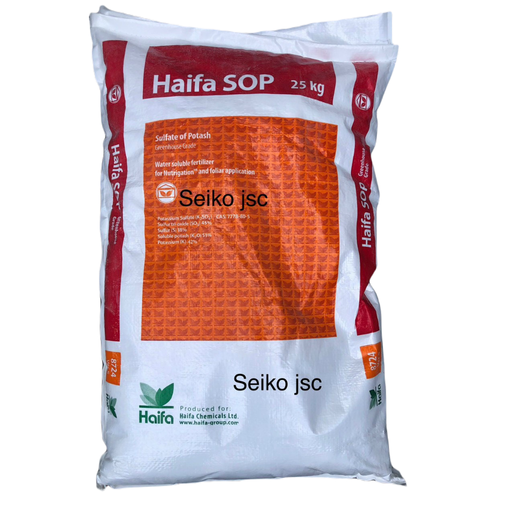 Phân bón Haifa SOP Kali Sulfat (K2SO4) 0-0-50+ 18S (1KG)