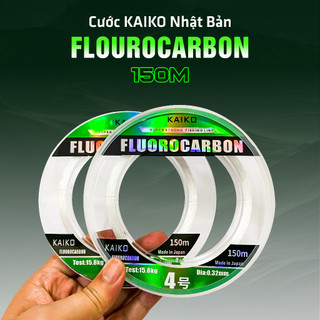 Cước TRỤC KAIKO FLUROCARBON 150m Dây Câu Cá Tải Trọng Lớn Dùng Làm Dây Trục Dây Leader